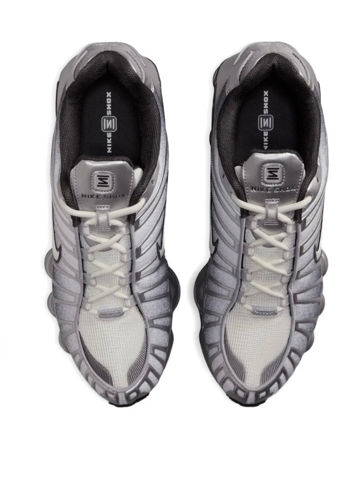 Shox TL Silver Black