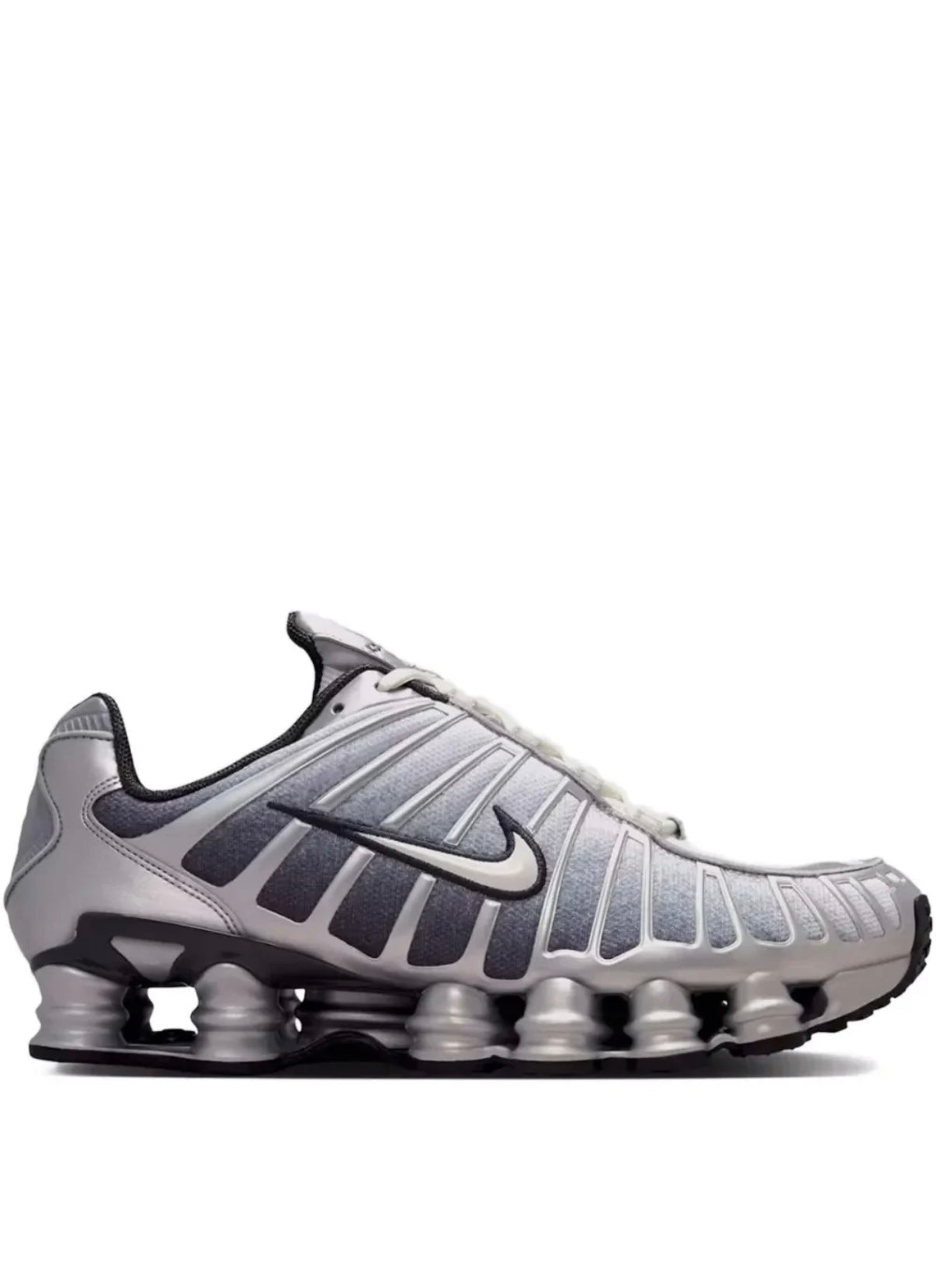 Shox TL Silver Black